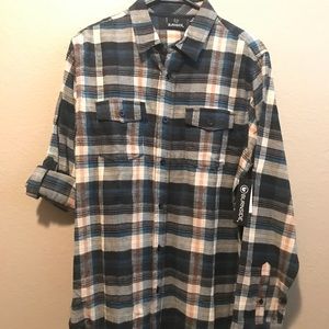 Mens Flannel Shirt NWT Size M